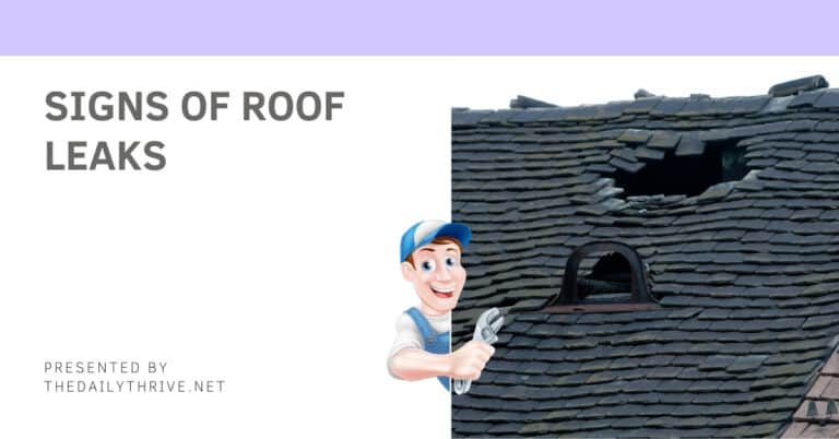 9 Major Early Signs of Roof Leaks