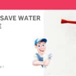how to save water at home