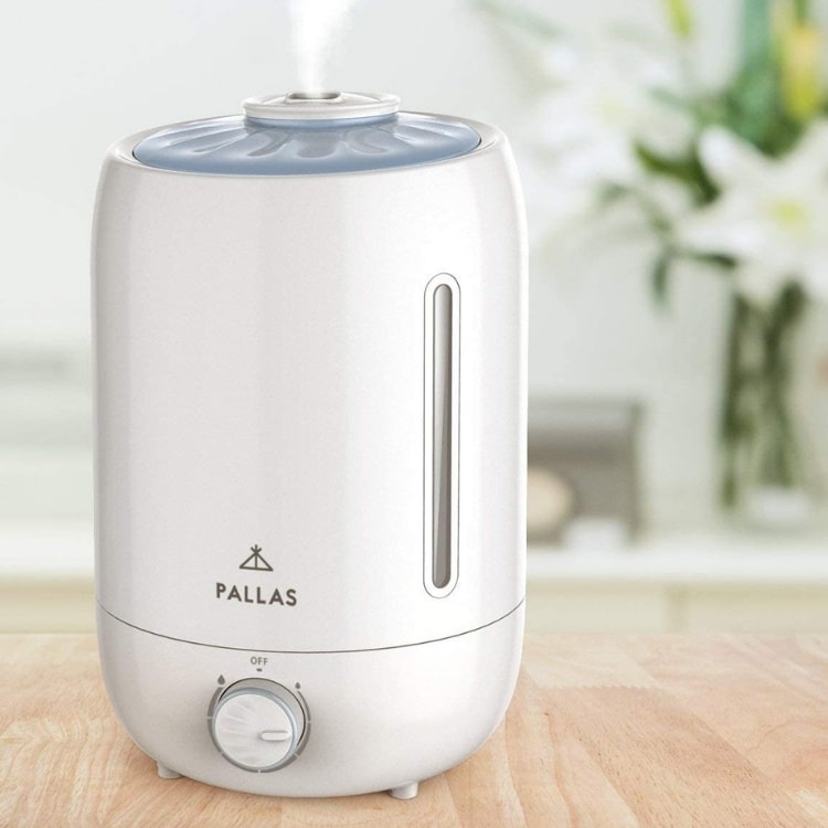 Pallas Humidifier, Ultrasonic Cool Mist Humidifiers with 5L Water tank for Bedroom