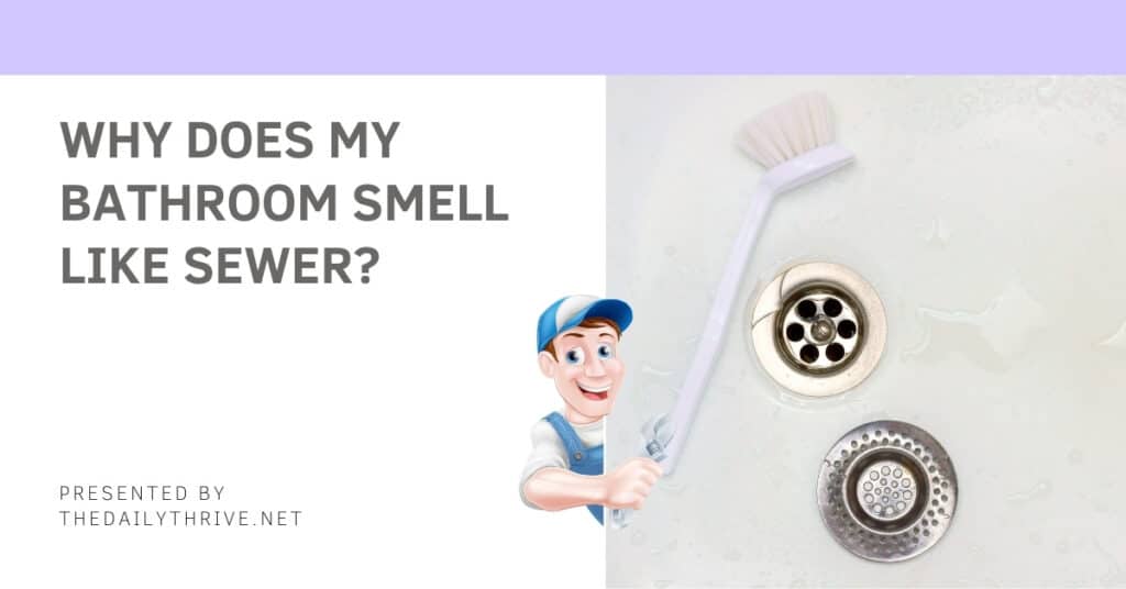 Why Does My Bathroom Smell Like Sewer