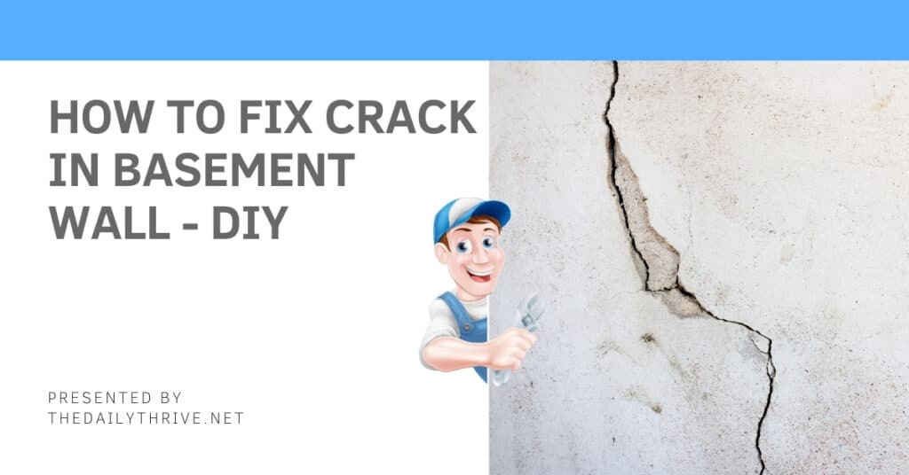How To Fix Crack In Basement Wall