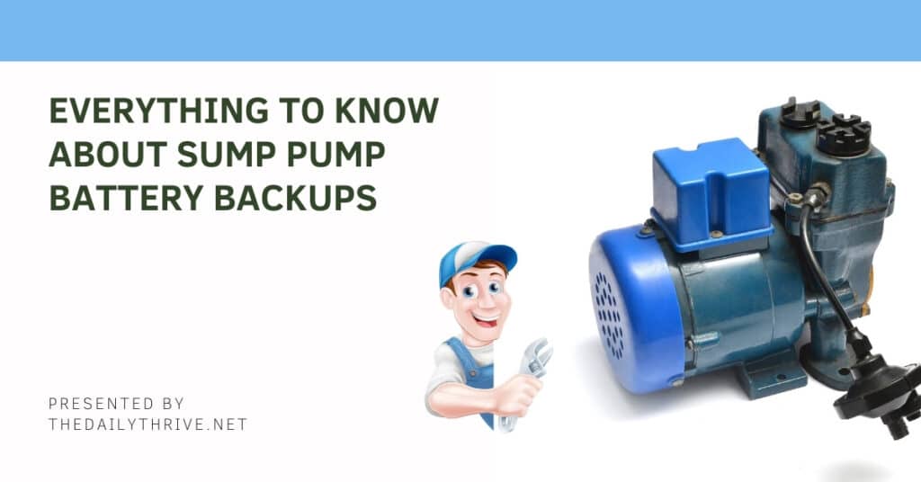Everything to Know About Sump Pump Battery Backups
