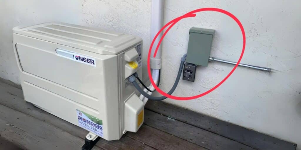 air conditioner disconnect box